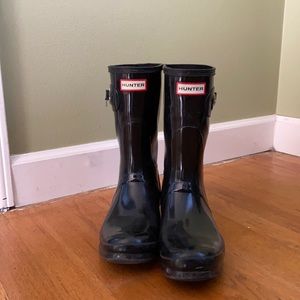 Black Hunter rain boots| size 10